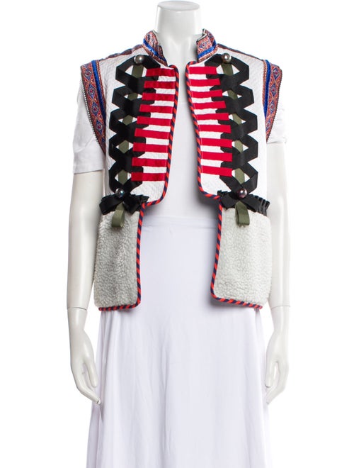Alix of Bohemia Patterned Vest