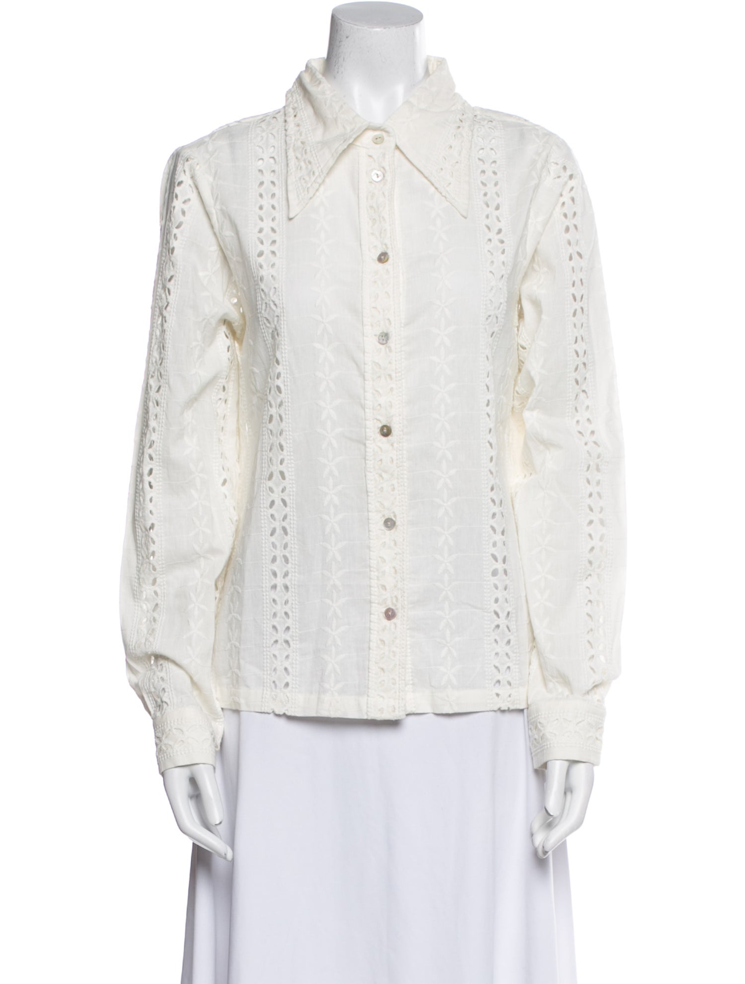 Alix of Bohemia Long Sleeve Button-Up Top