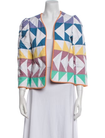 Alix of Bohemia Printed Evening Jacket