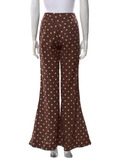 Alix of Bohemia Polka Dot Print Wide Leg Pants