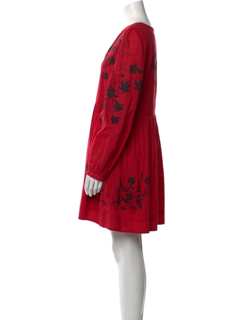 Alix of Bohemia Floral Print Mini Dress