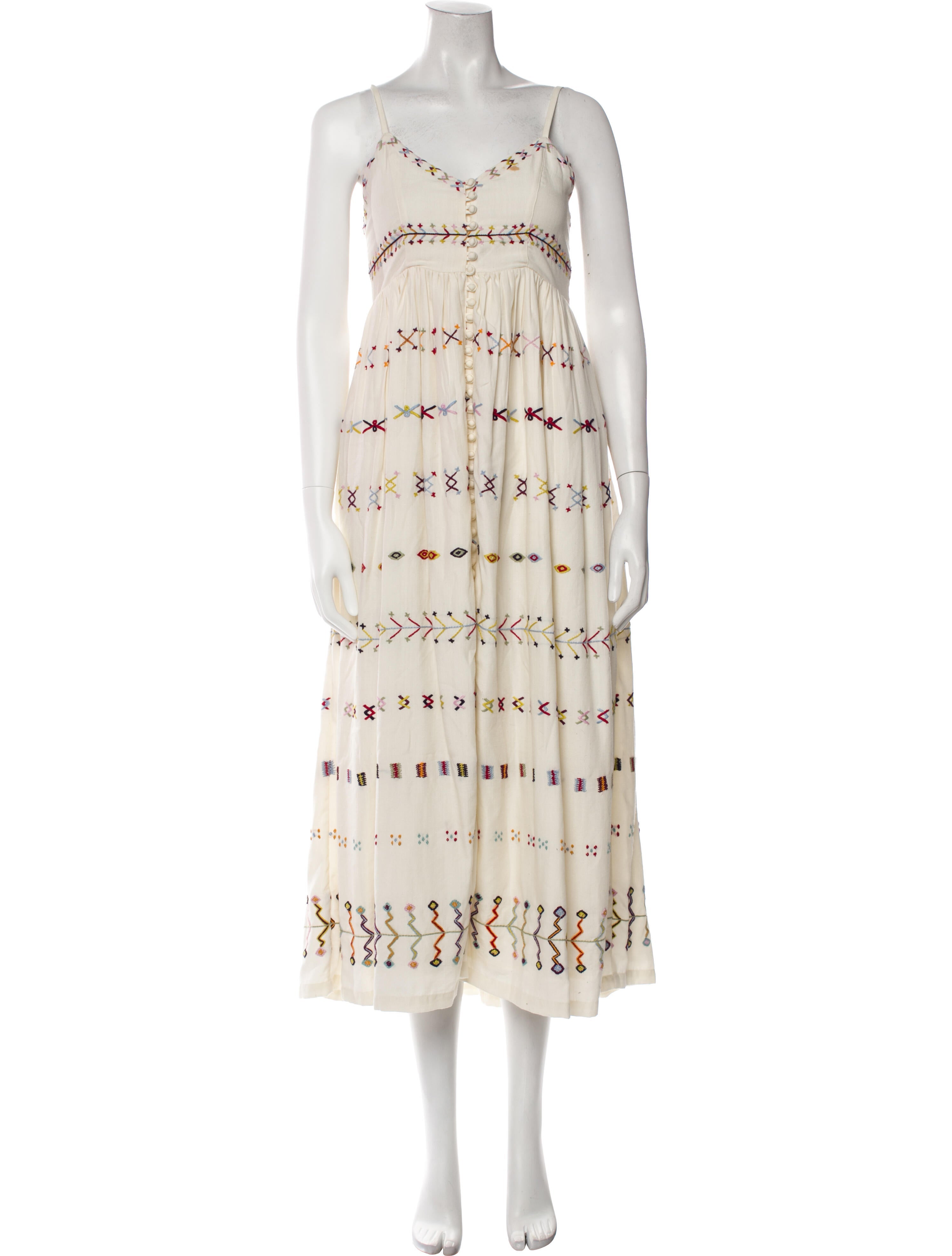 Alix of Bohemia Printed Long Dress