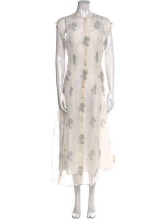 Alix of Bohemia Floral Print Long Dress