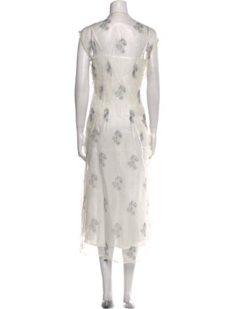 Alix of Bohemia Floral Print Long Dress