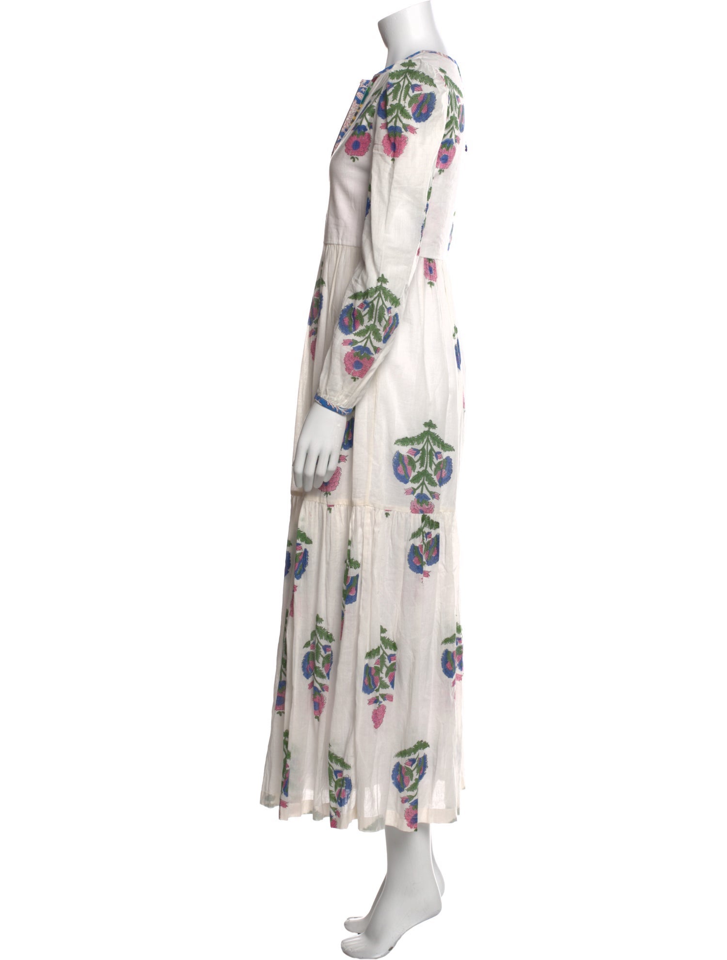 Alix of Bohemia Floral Print Long Dress