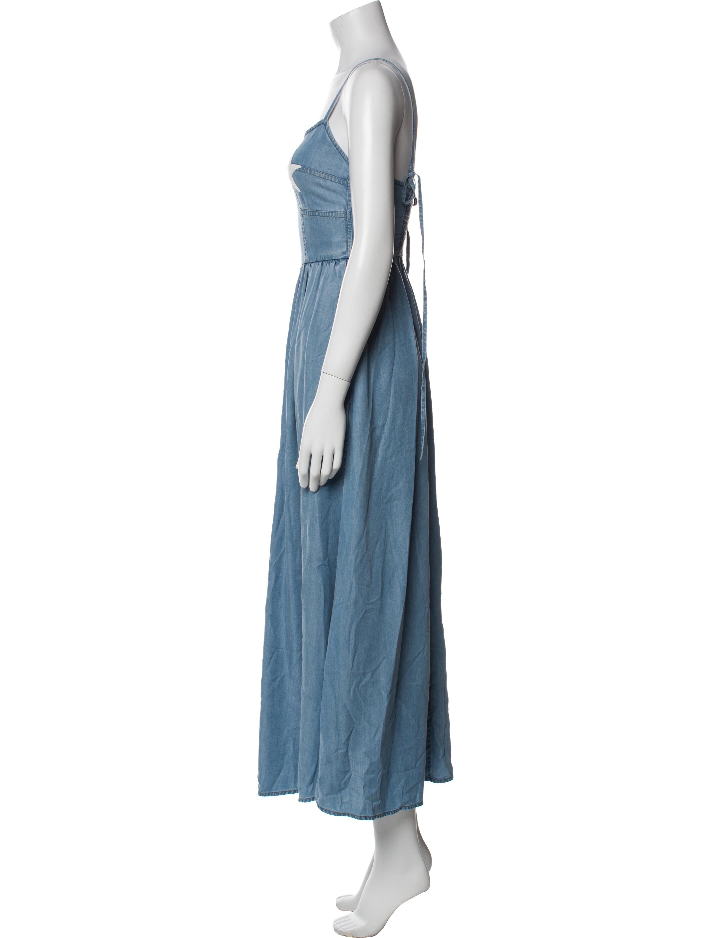 Alix of Bohemia Square Neckline Long Dress w/ Tags