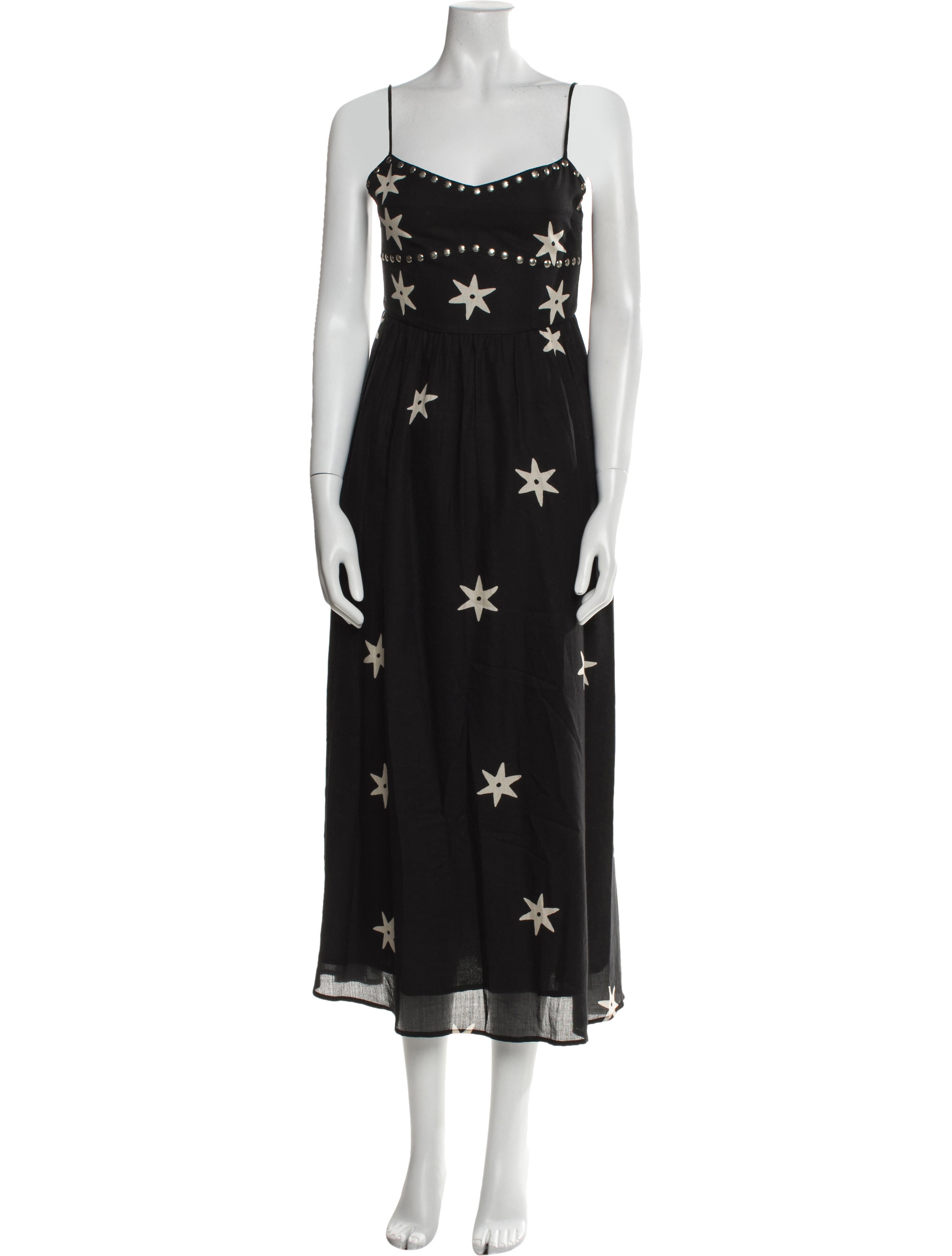 Alix of Bohemia Floral Print Midi Length Dress