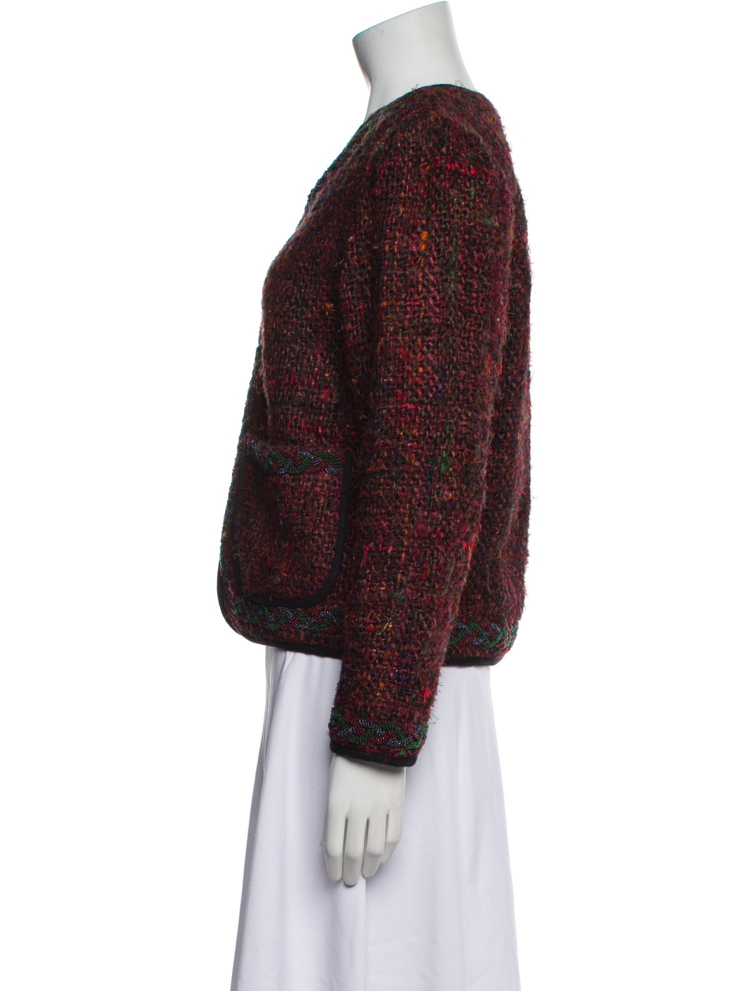 Alix of Bohemia Tweed Pattern Evening Jacket