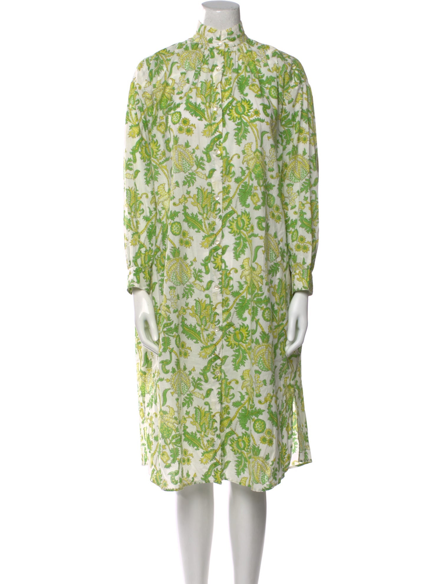 Alix of Bohemia Floral Print Midi Length Dress