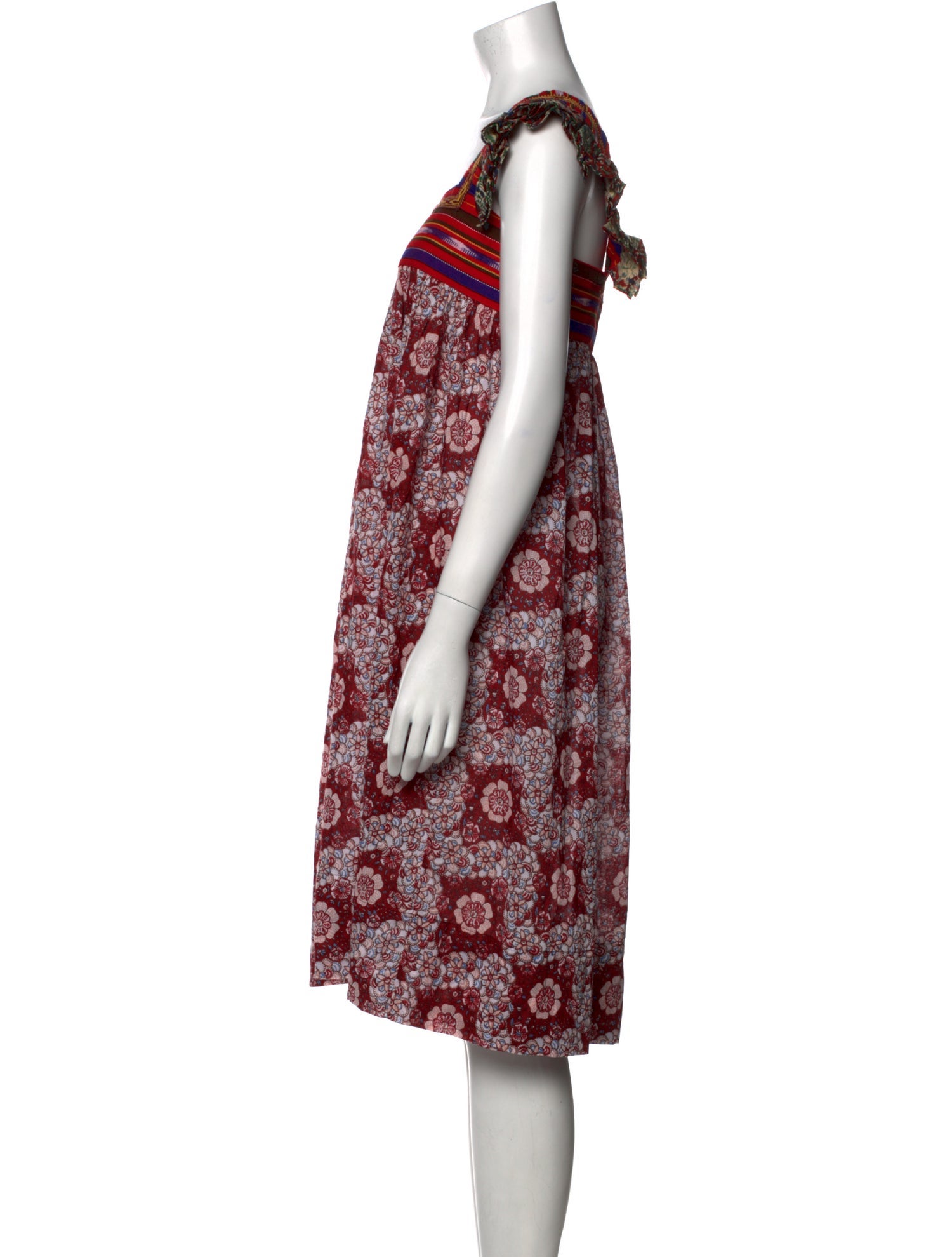 Alix of Bohemia Printed Knee-Length Dress