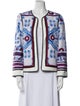 Alix of Bohemia Printed Evening Jacket