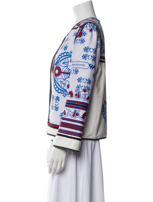 Alix of Bohemia Printed Evening Jacket