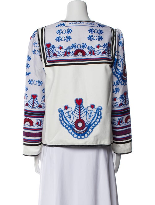 Alix of Bohemia Printed Evening Jacket