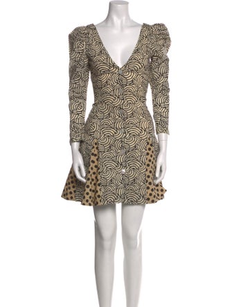 Alix of Bohemia Printed Mini Dress
