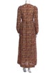 Alix of Bohemia Paisley Print Long Dress