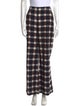 Alix of Bohemia Plaid Print Wide Leg Pants