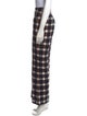 Alix of Bohemia Plaid Print Wide Leg Pants