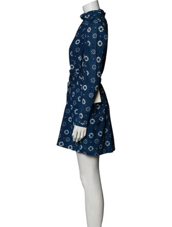 Alix of Bohemia Floral Print Mini Dress