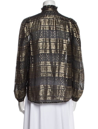 Alix of Bohemia Silk Printed Blouse