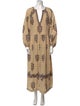 Alix of Bohemia Printed Long Dress