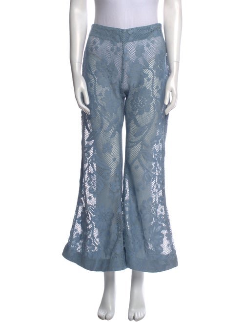 Alix of Bohemia Floral Print Wide Leg Pants
