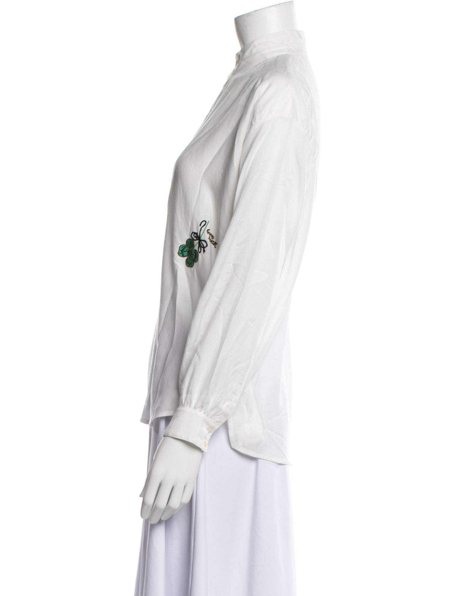 Alix of Bohemia Long Sleeve Button-Up Top