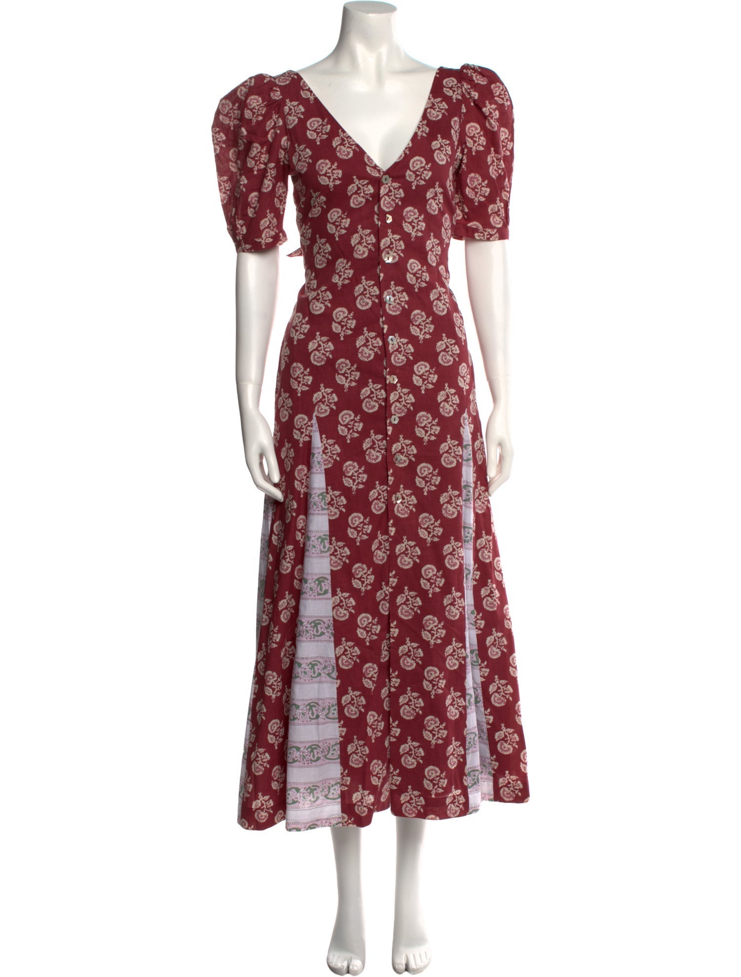 Alix of Bohemia Floral Print Long Dress