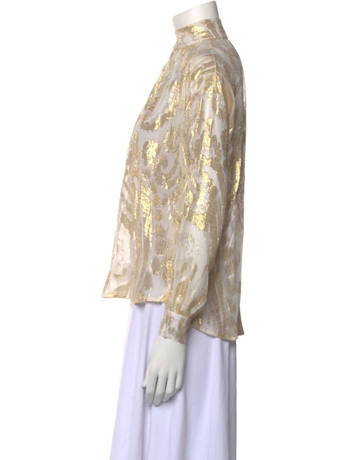 Alix of Bohemia Silk Printed Blouse