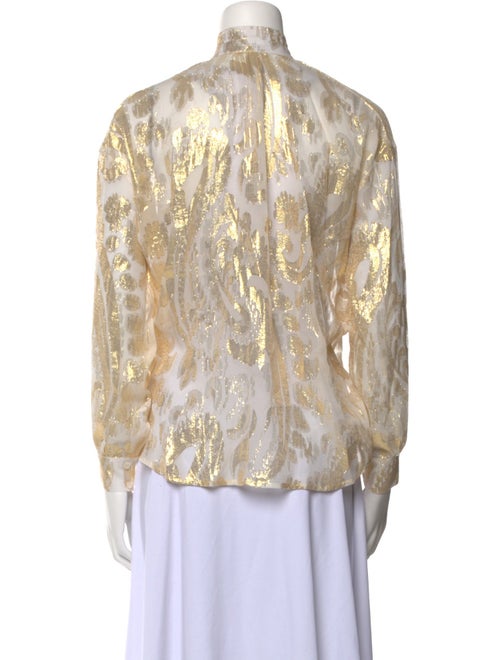 Alix of Bohemia Silk Printed Blouse