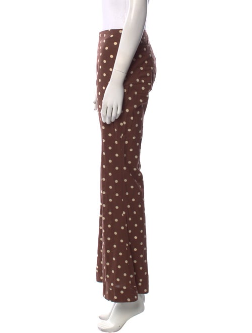 Alix of Bohemia Polka Dot Print Wide Leg Pants