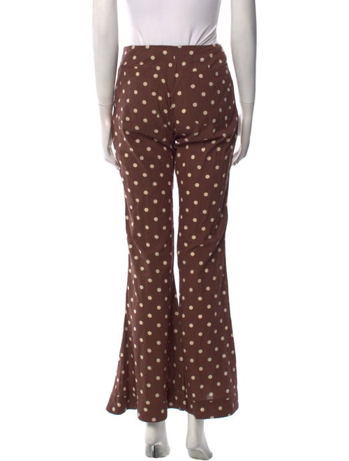 Alix of Bohemia Polka Dot Print Wide Leg Pants