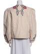 Alix of Bohemia Linen Floral Print Jacket