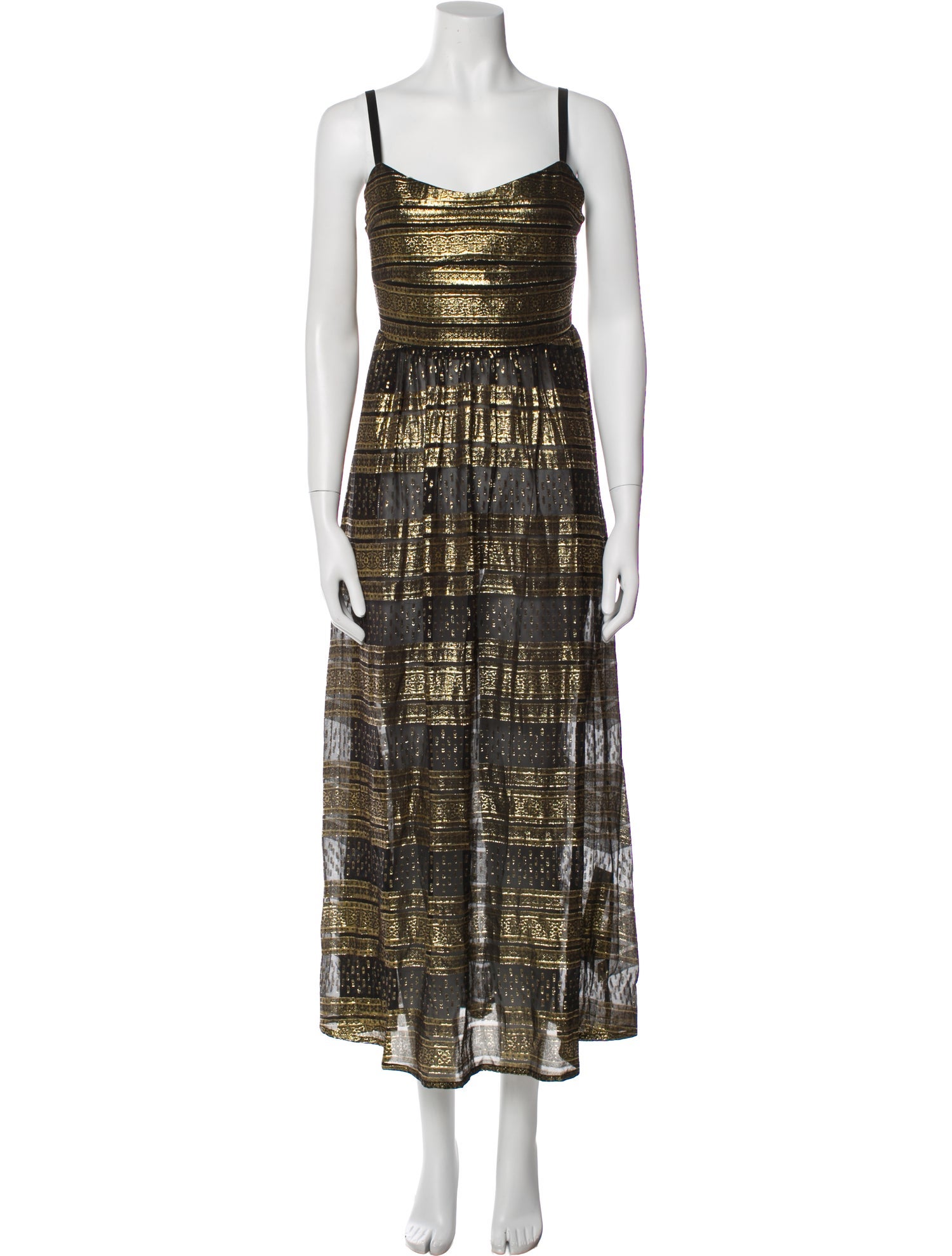 Alix of Bohemia Silk Long Dress