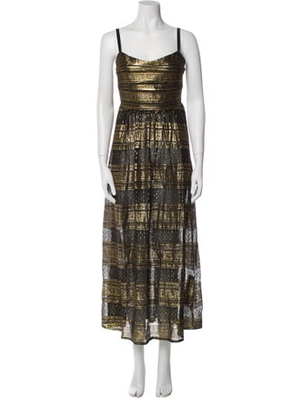 Alix of Bohemia Silk Long Dress