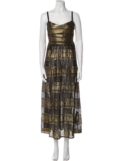 Alix of Bohemia Silk Long Dress