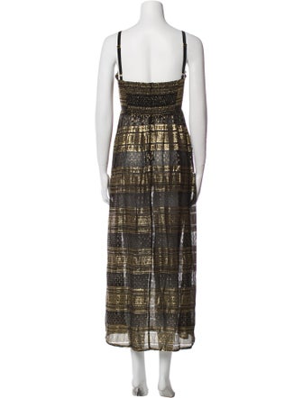 Alix of Bohemia Silk Long Dress