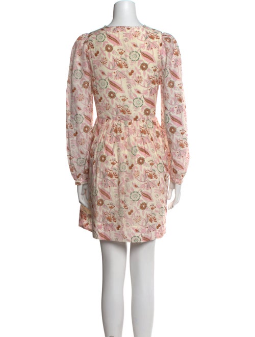 Alix of Bohemia Floral Print Mini Dress