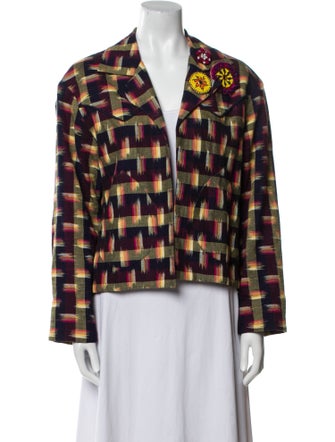 Alix of Bohemia Printed Blazer