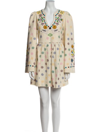 Alix of Bohemia Silk Mini Dress