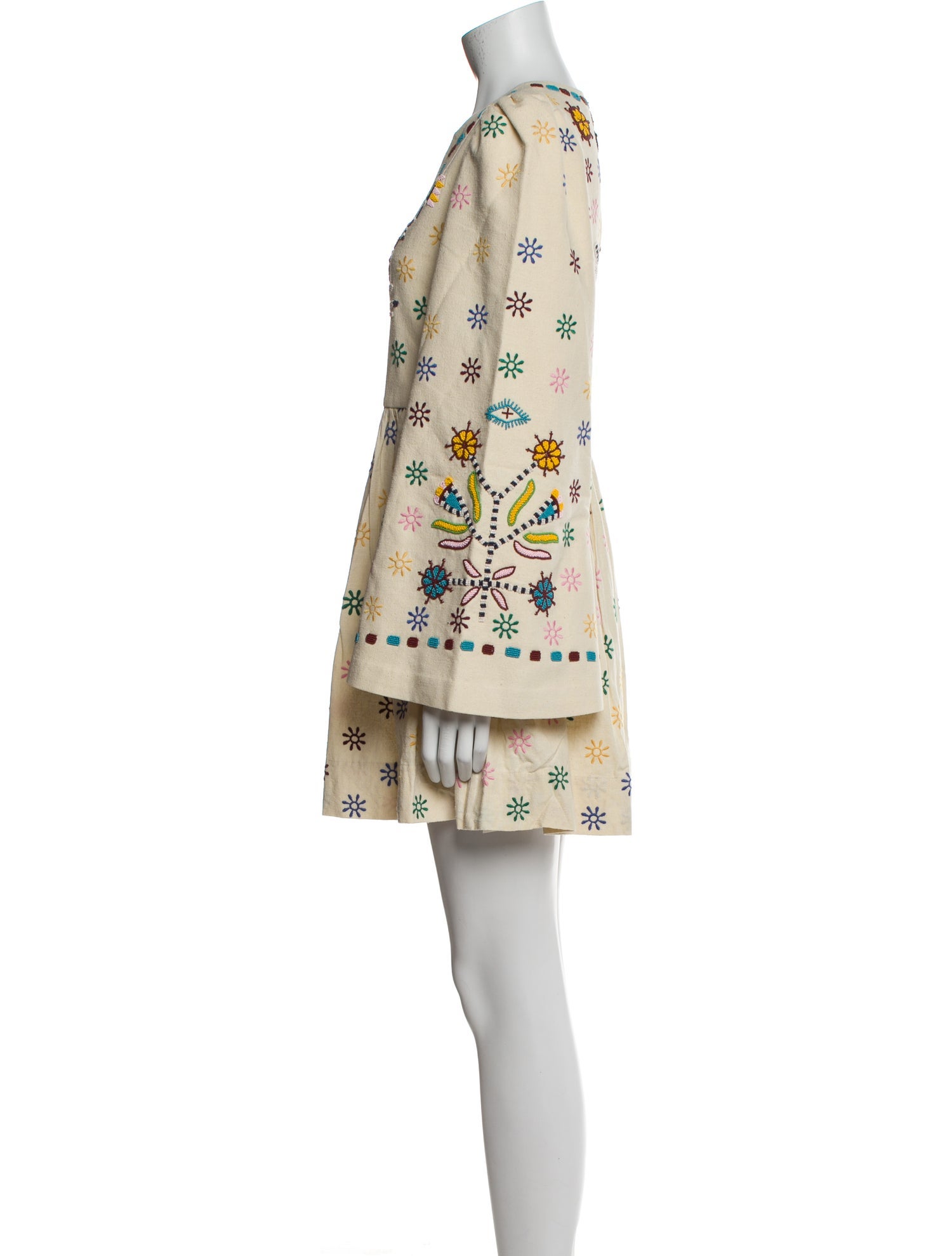 Alix of Bohemia Silk Mini Dress