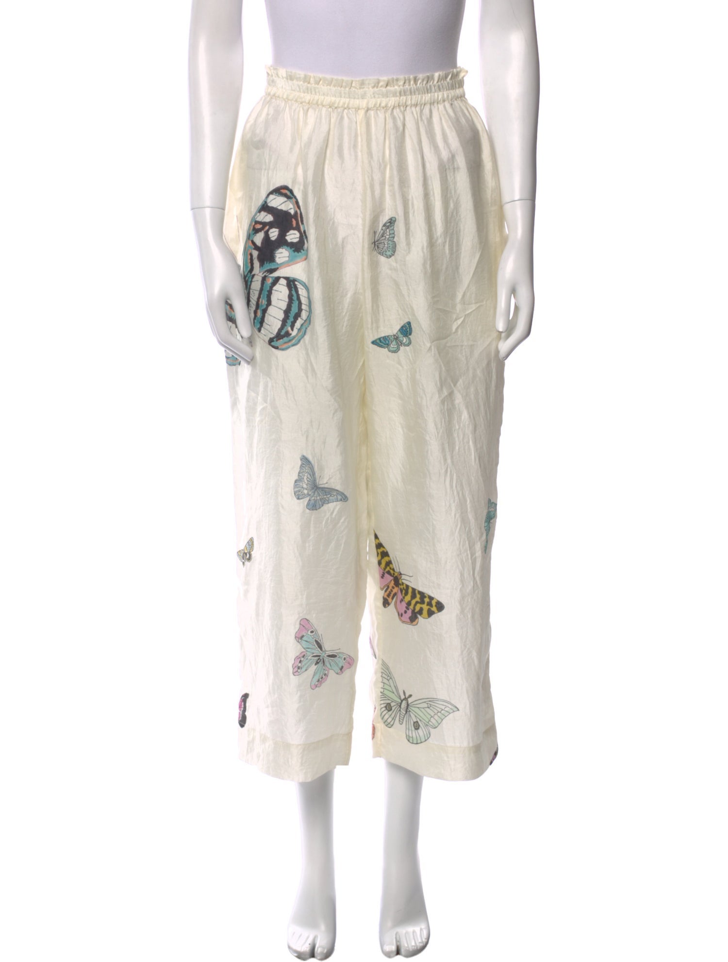 Alix of Bohemia Silk Wide Leg Pants