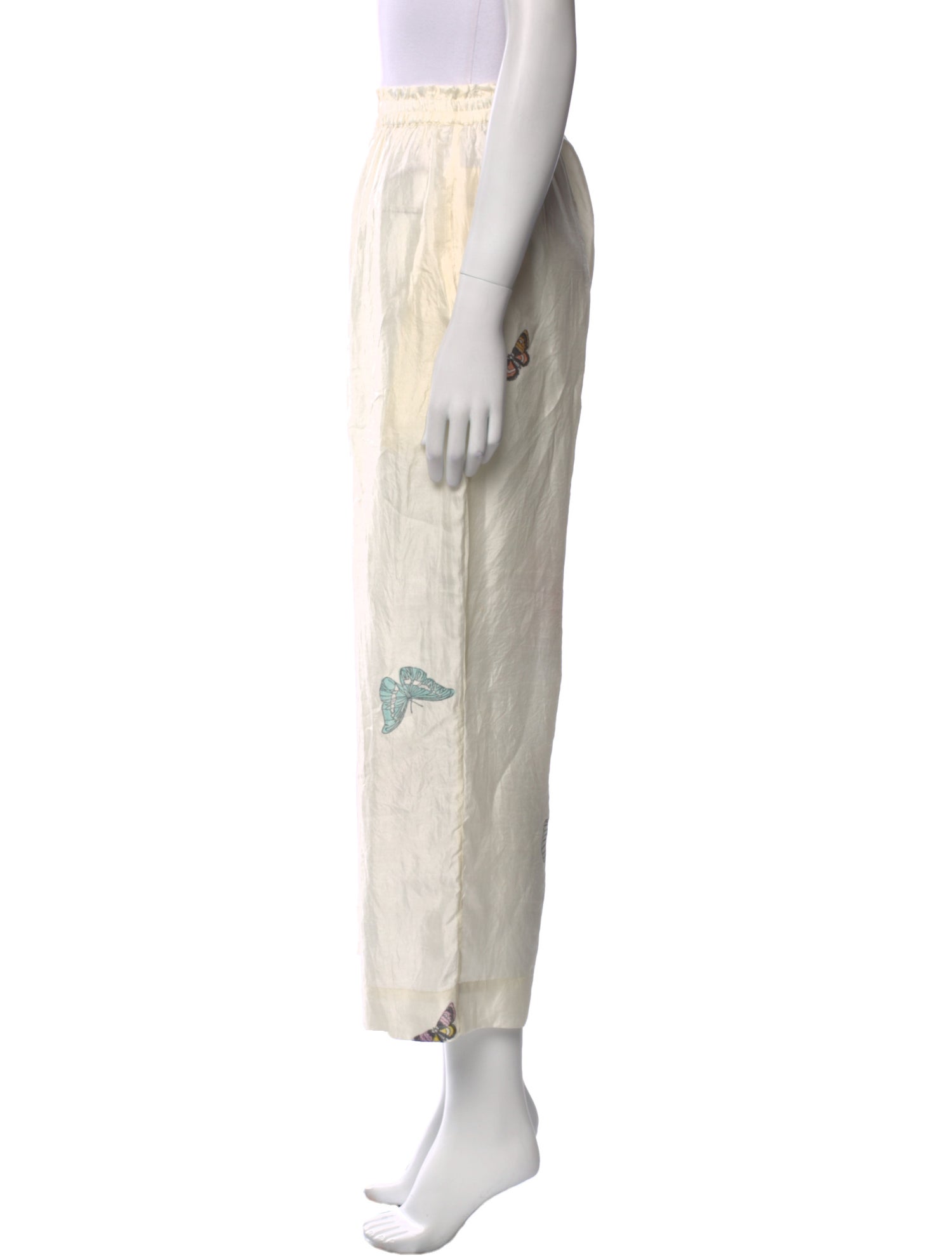 Alix of Bohemia Silk Wide Leg Pants