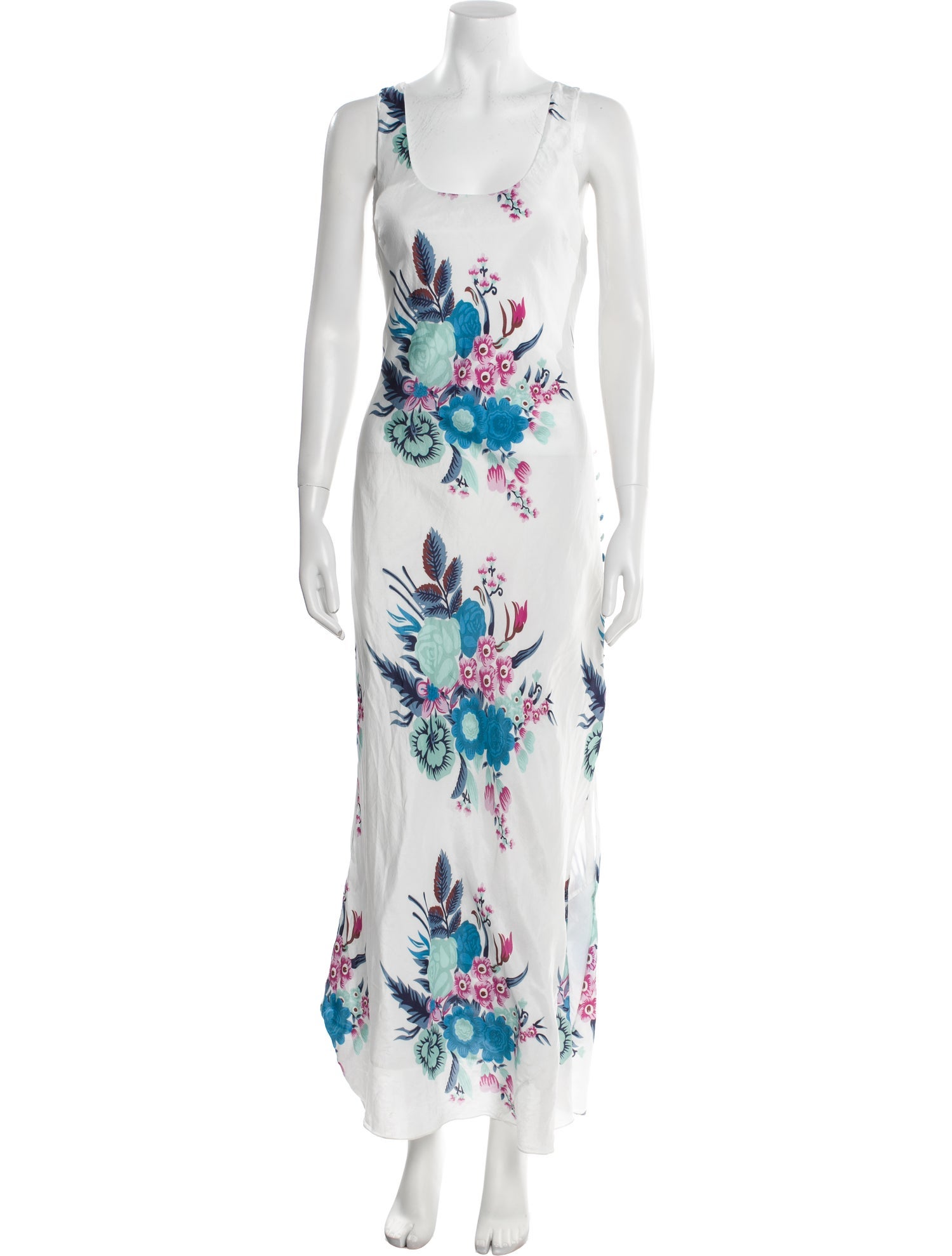 Alix of Bohemia Silk Long Dress