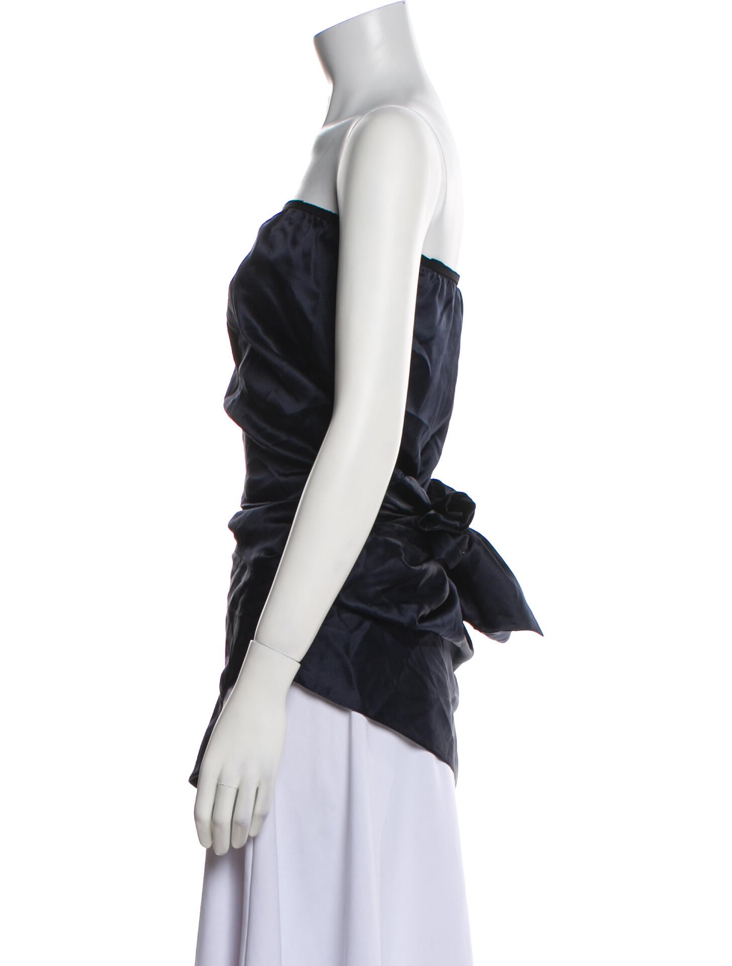 Alix of Bohemia Satin Strapless Top