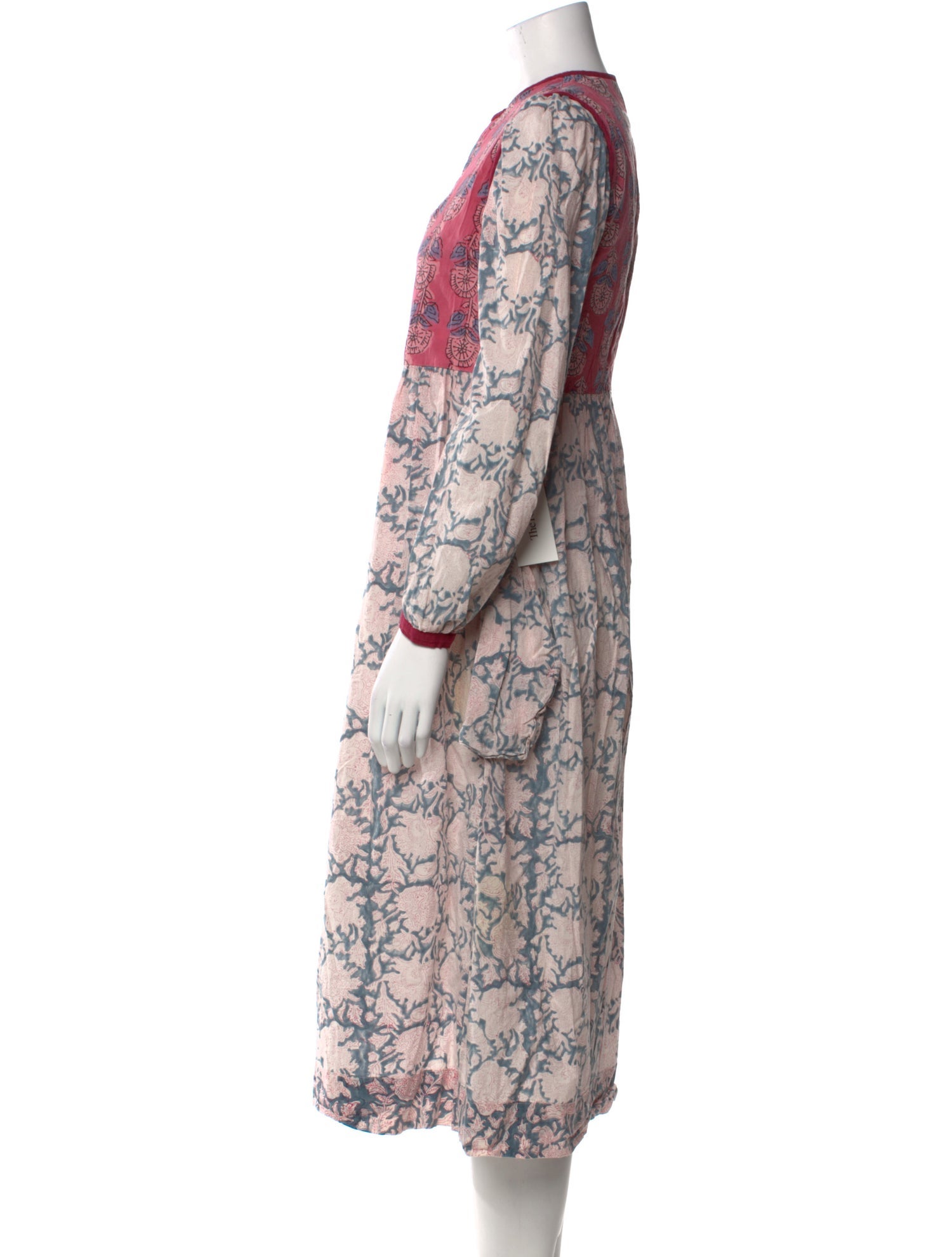 Alix of Bohemia Printed Midi Length Dress
