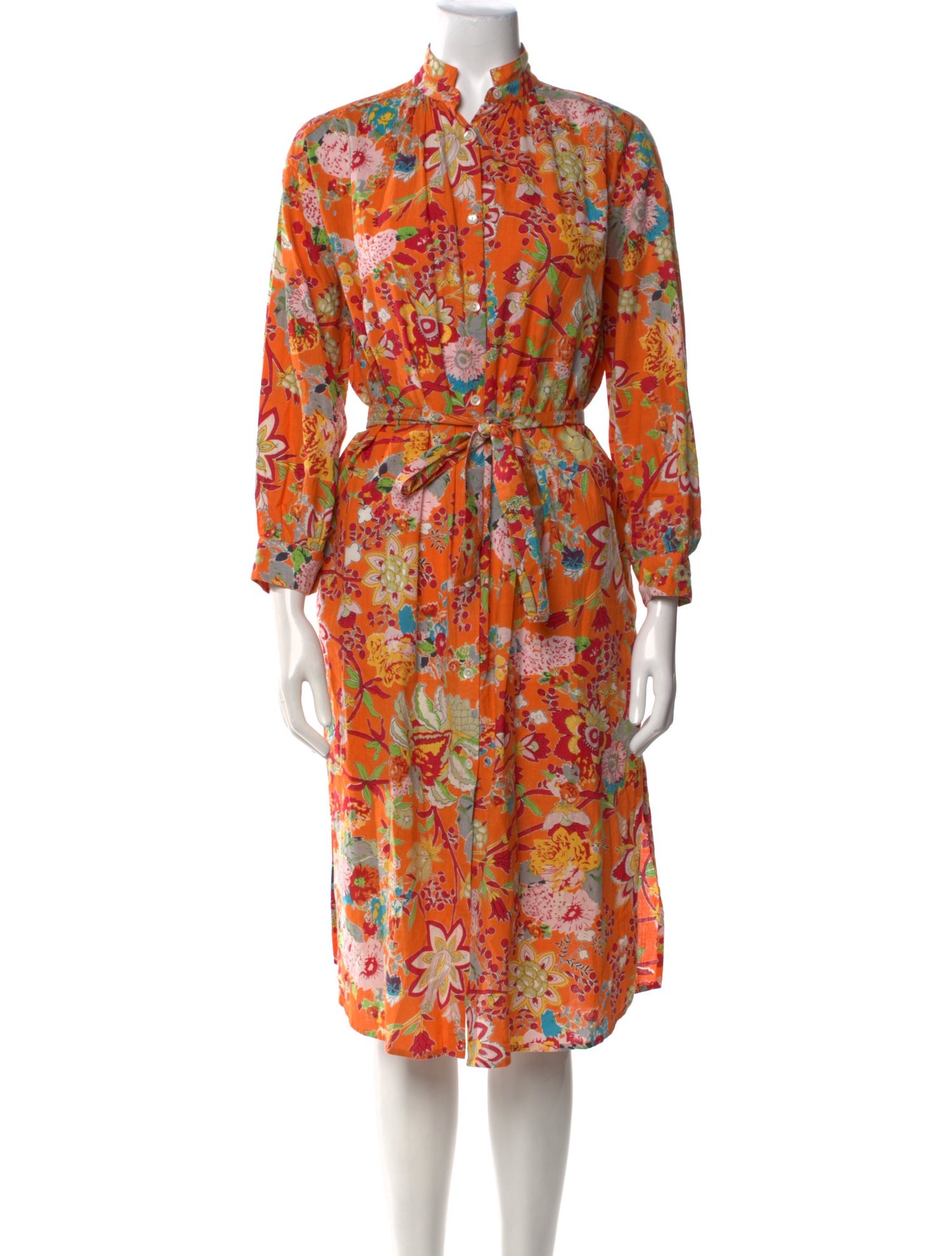 Alix of Bohemia Floral Print Midi Length Dress