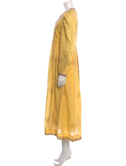 Alix of Bohemia Graphic Print Long Dress