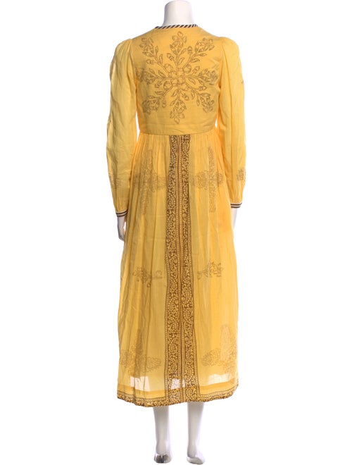 Alix of Bohemia Graphic Print Long Dress