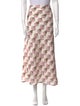 Alix of Bohemia Silk Midi Length Skirt