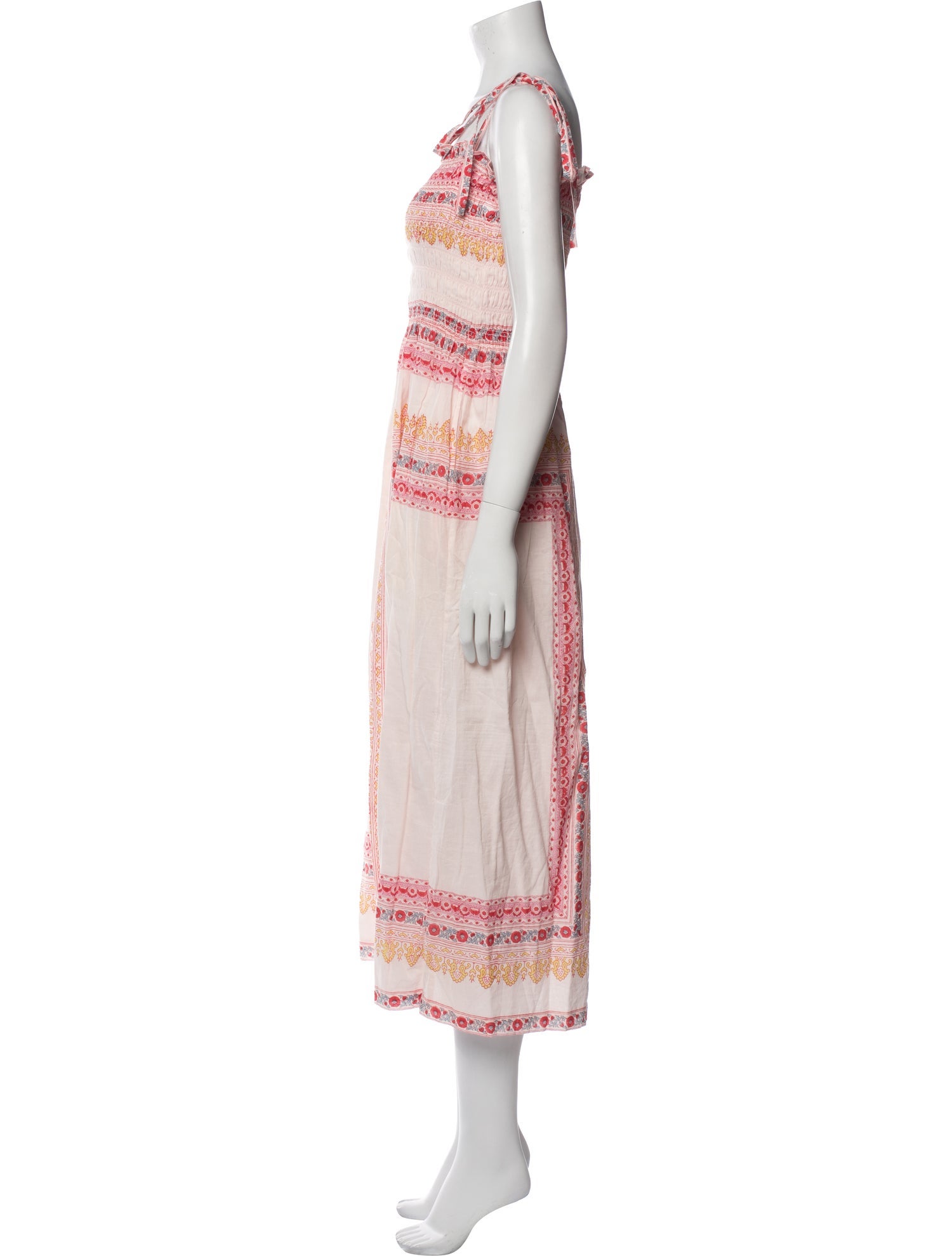 Alix of Bohemia Printed Long Dress